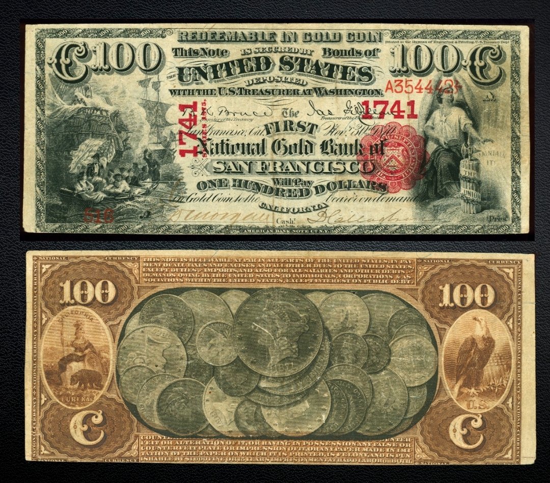 100 national gold certificate