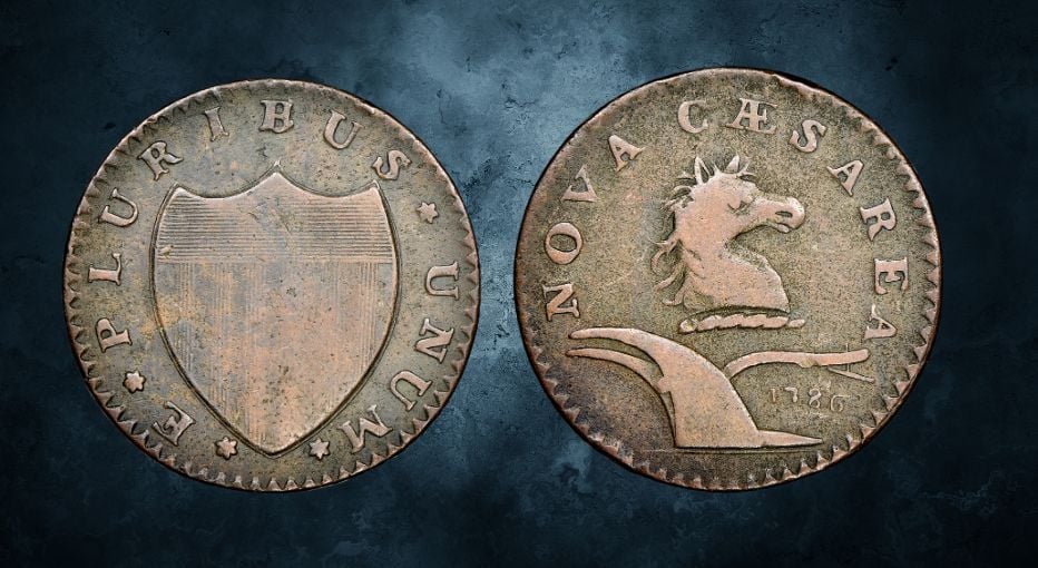 1786 New Jersey Copper