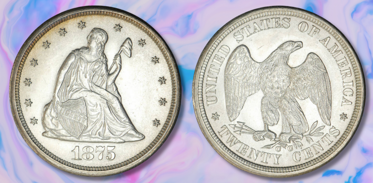 1875 twenty cents