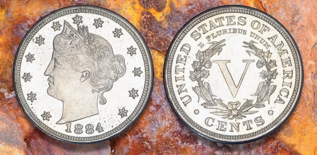 1884 liberty nickel