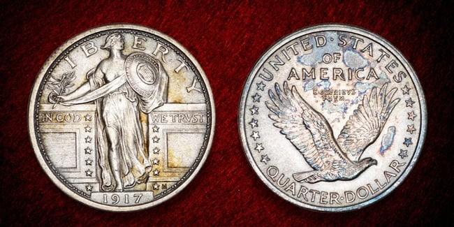 1917 standing liberty quarter