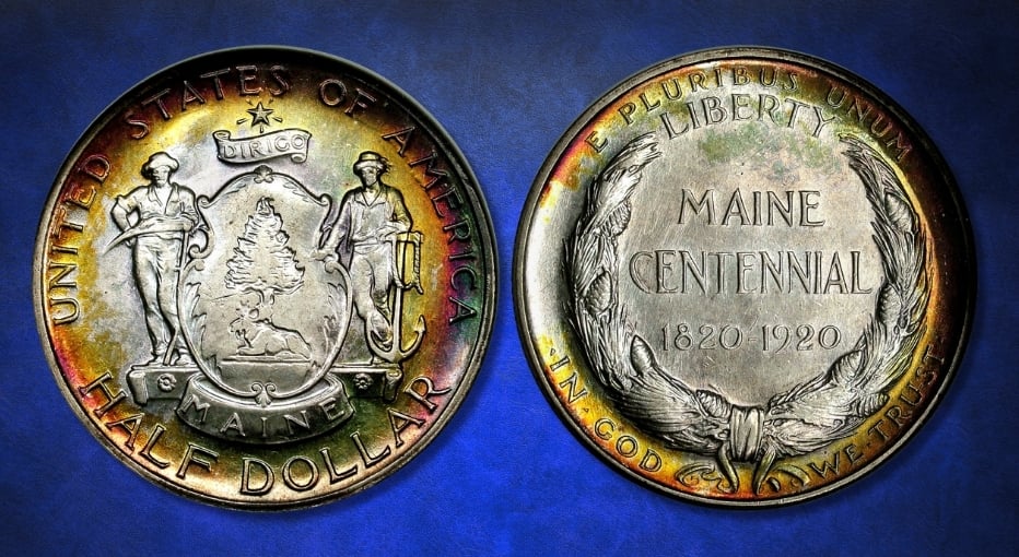 1920 Maine Centennial Half Dollar