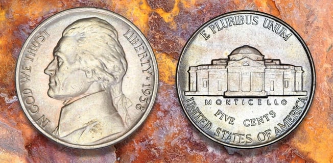1938 jefferson nickel
