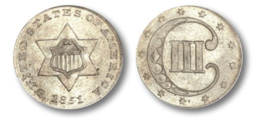 3 cent coin