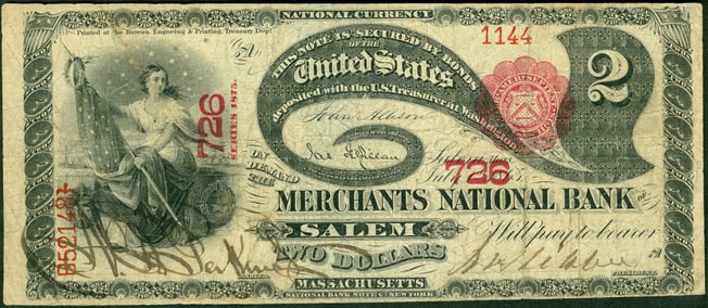 National Bank Note f