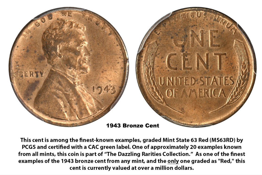 bronze cent
