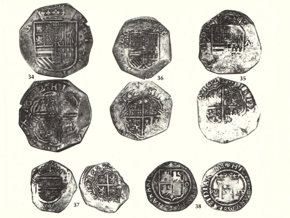 coins 34-38