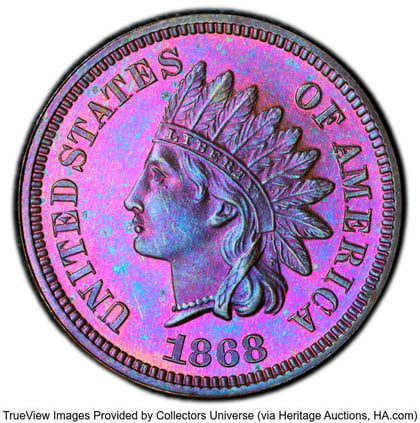 indian head cent o