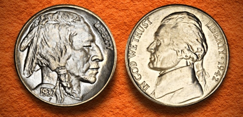jefferson and buffalo nickels