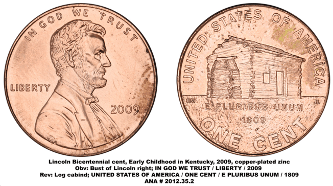 lincoln bicentennial cent