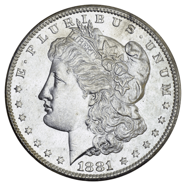 morgan dollar ms67