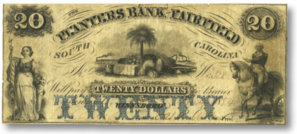 planters bank washington note