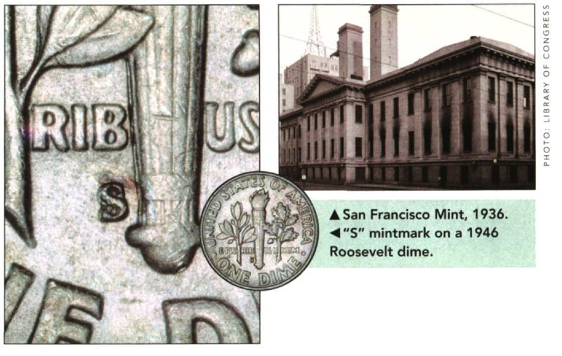 san francisco mint mintmark