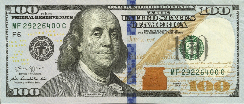 us banknote 100-1